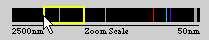 Zooming in with yellow box